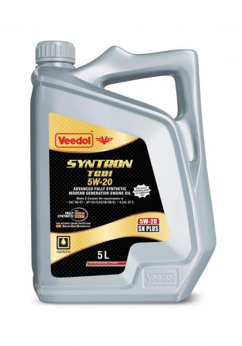 Veedol Syntron 73115U29P00 5W20 Engine Oil SN+ -GF-5 5 L زيت محرك السيارة