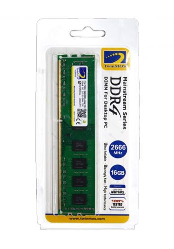 Twinmos DDR4 2666MHZ U-DIMM 16GB For Desktop