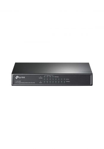 Tp-Link TL-SF1008P 8-Port 10/100Mbps Desktop Switch with 4-Port PoE+ - Black