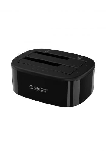 Orico 6228US3-C 2.5 / 3.5 inch 2 Bay USB3.0 1 to 1 Clone Hard Drive Dock - Black