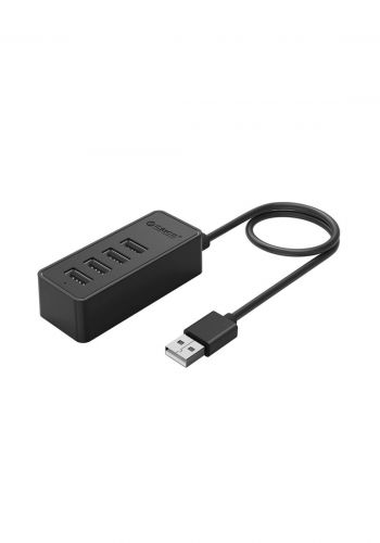 Orico W5P-U2 4 Port USB2.0 HUB with Data Cable and OTG Function - Black