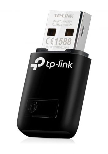 TP-Link N300 (TL-WN823N142) Wi-Fi USB Adapter - Black
