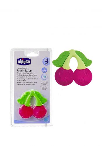 Chicco Teether  عضاضة سيليكون لعمر 4+ اشهر من جيكو 