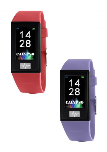 ساعة يد لكلا الجنسين  مطاط رقمية بنفسجي اللون من كاليبسو  Calypso Watch 