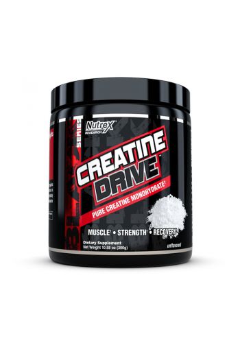 Nutrex Research  Creatine Drive Pure Creatine Monohydrate 300 g مكمل غذائي للبناء العضلي