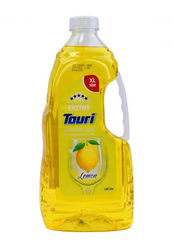 Touri Dishwashing Liquid Lemon 1800 ml سائل غسيل الصحون برائحة الليمون