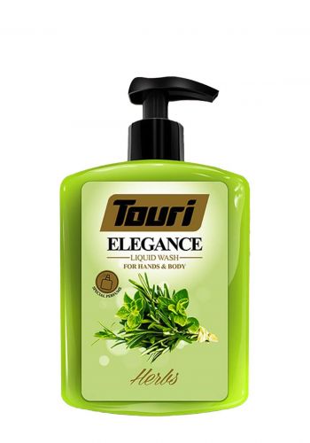 Touri Liquid For Hands And Body Herbs 500ml سائل لليدين والجسم