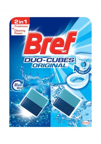 Bref Duo Cubes In Cistern Toilet Cleaner, 2 x 50g مكعبات تنظيف المراحيض