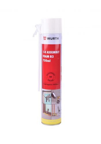 Wurth 8921551 1-K Assembly Foam B3 750ml فوم لاصق
