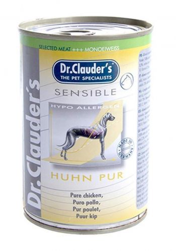Dr. Clauder Dog Food  طعام للكلاب 400غم من دكتور كلودر 
