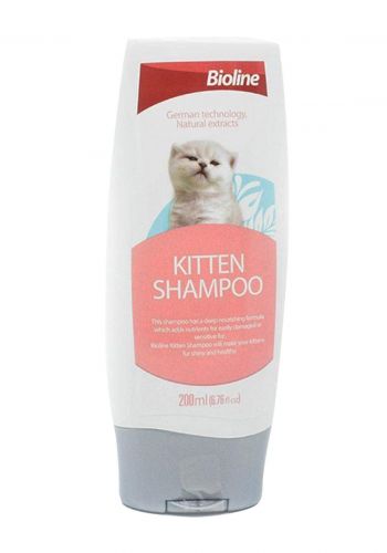 Bioline Shampoo for Cat شامبو للقطط ٢٠٠مل من بيولين