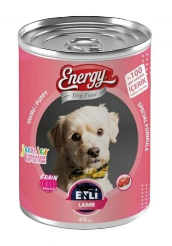 Energy Puppy Canned Food With Beef غذاء معلب مع لحم بقري ٤٠٠غم من انيرجي