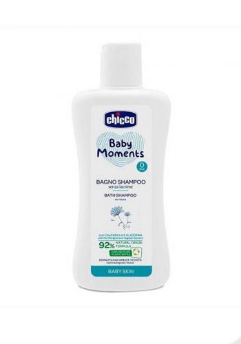 شامبو و غسول الجسم للاطفال من شيكو 200 مل Chicco Baby Moments Body Wash and Shampoo