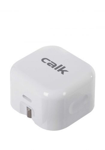 Calk CS059 Fast Wall Charger - White شاحن